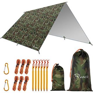 Zeltplane Wasserdicht Sonnenschutz für Zelt Anti-UV Camping Hängematten Tarp 