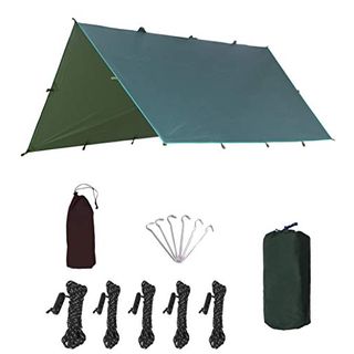 HIKEMAN Campingzelt-Plane 3 m x 3,2 m