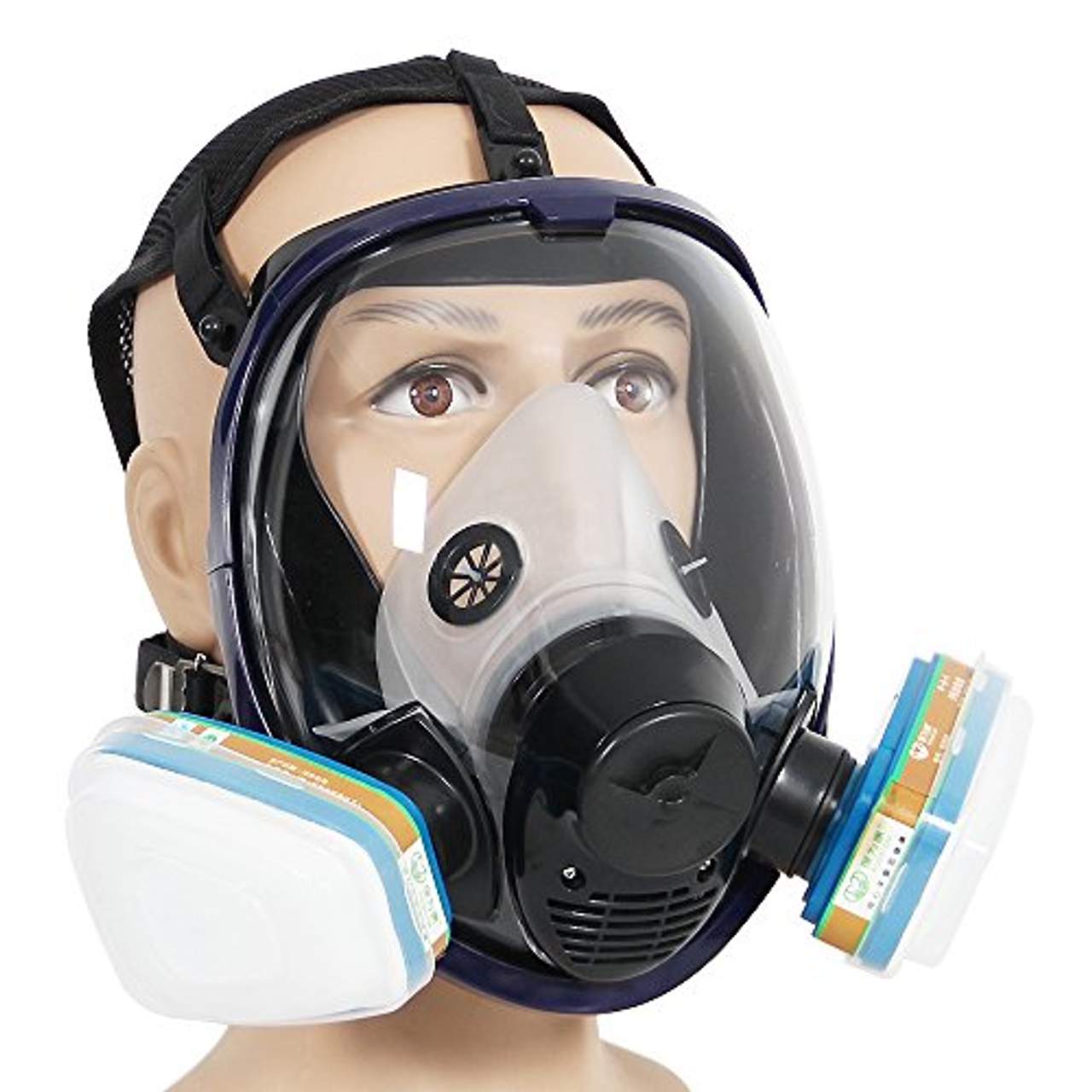 Kompletter Anzug 6800 Wiederverwendbare Vollgesichts-Atemschutzmaske