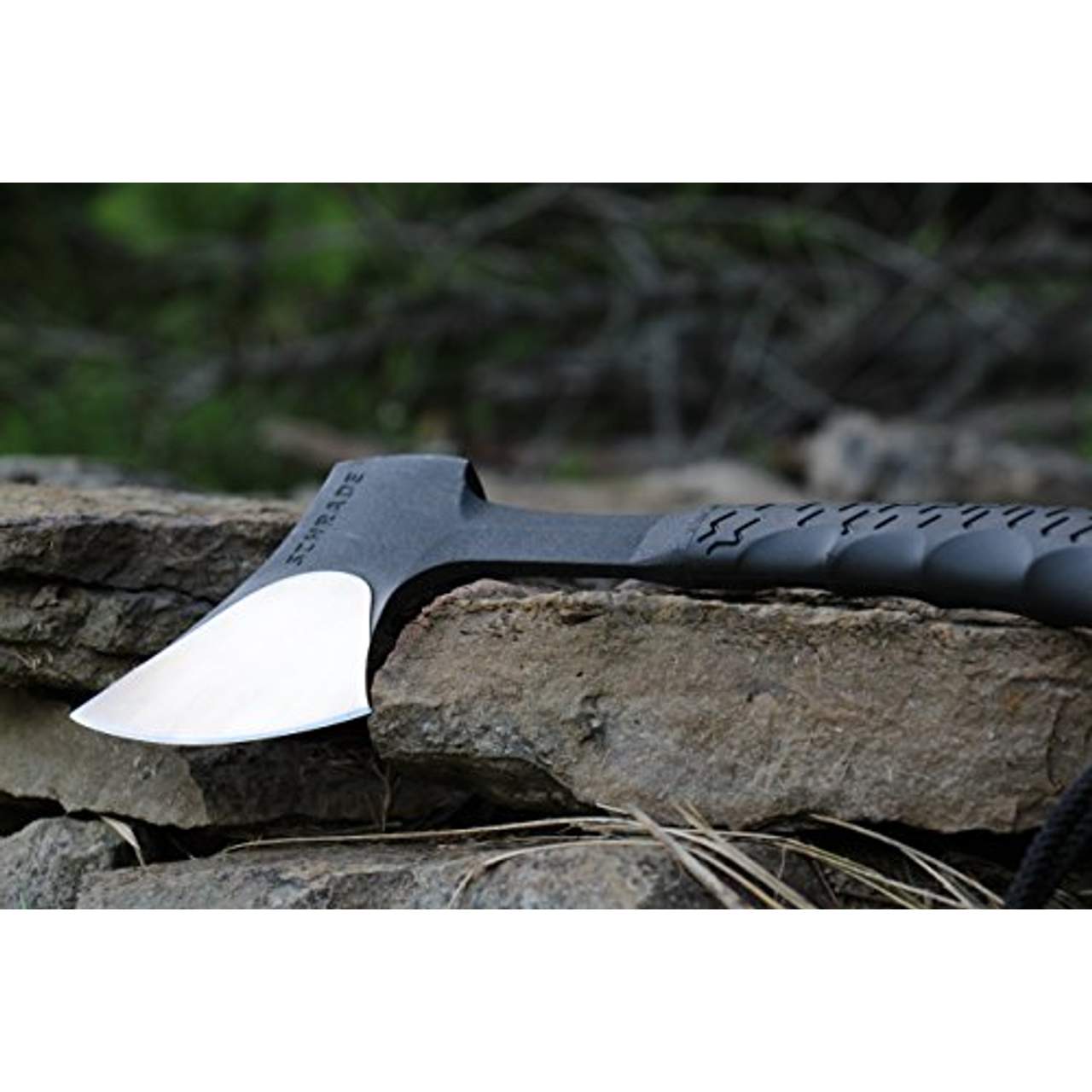 Schrade 0 SCAXE10 Full Tang Hatchet by