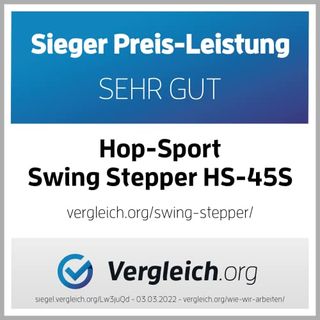 Hop-Sport Swing Stepper HS-45S Slim Up-Down-Side-Stepper