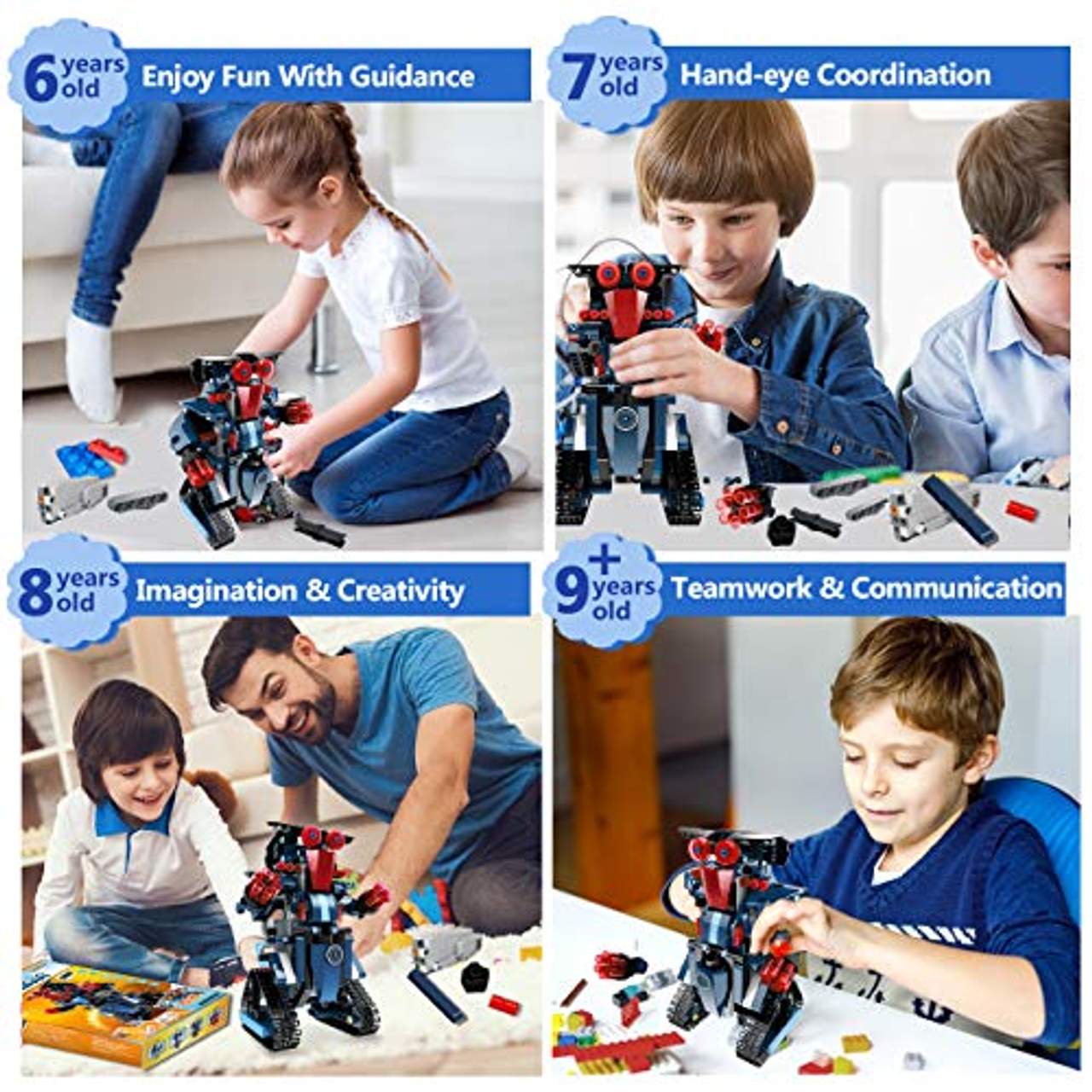 Baustein Roboter Spielzeug Kinder