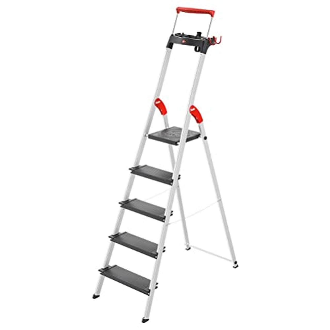 4 5 Stufen Leiter Auswahl 3 Stahl Haushaltsleiter Klapptritt Stehleiter 2 