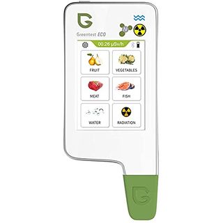 Greentest Eco 6 Geigerzähler Nitrattester Obst Gemüse Fleisch Fisch TDS Wassertester Strahlenmessgerät