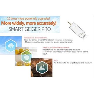 Smart Geiger Pro SGP-001 Strahlenmessgerät Geigerzähler Strahlungsmessgerät 
