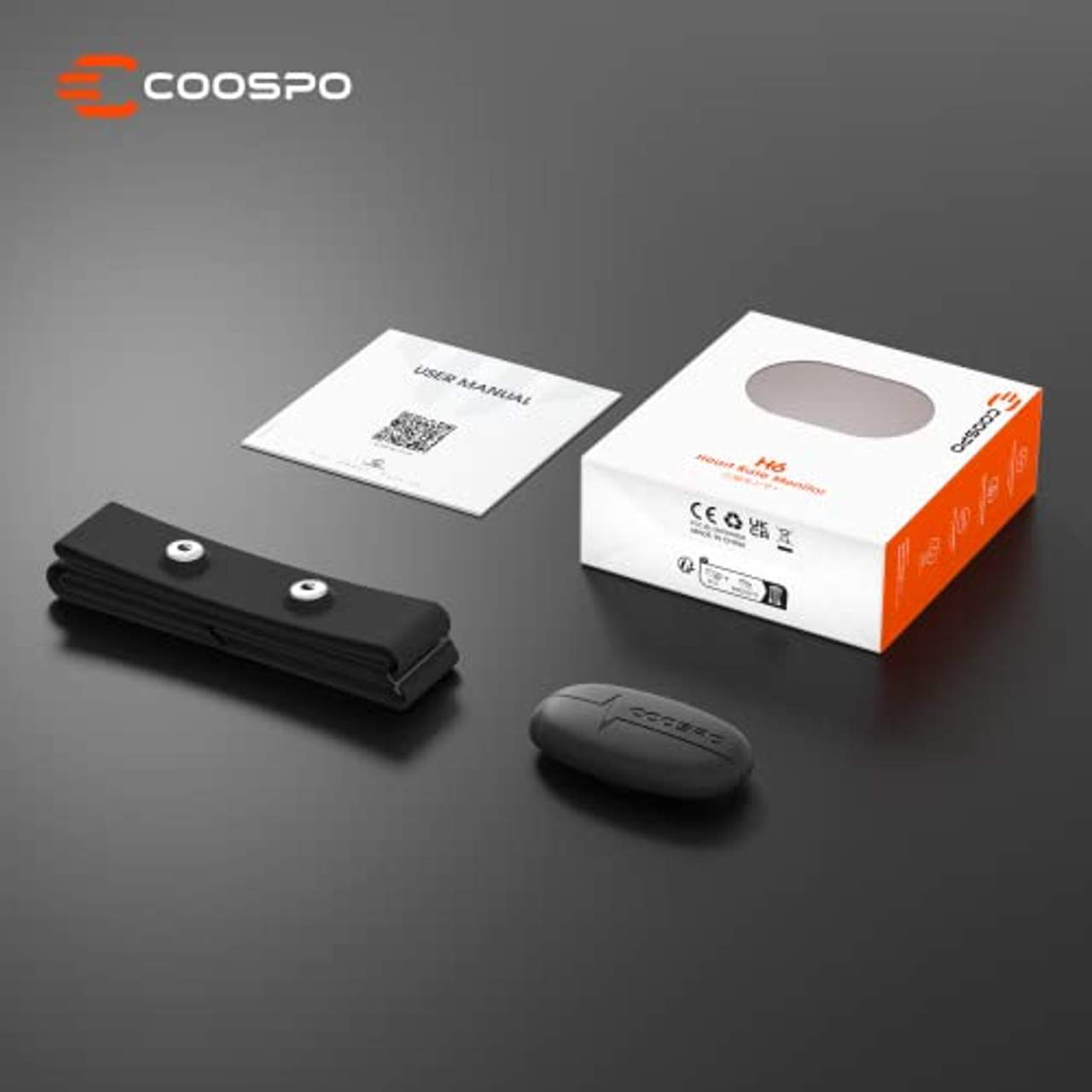 CooSpo H6 Herzfrequenzmesser Brustgurt