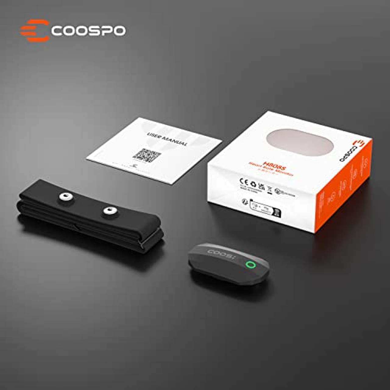 CooSpo H808S Herzfrequenzmesser Pulsgurt Bluetooth ANT+