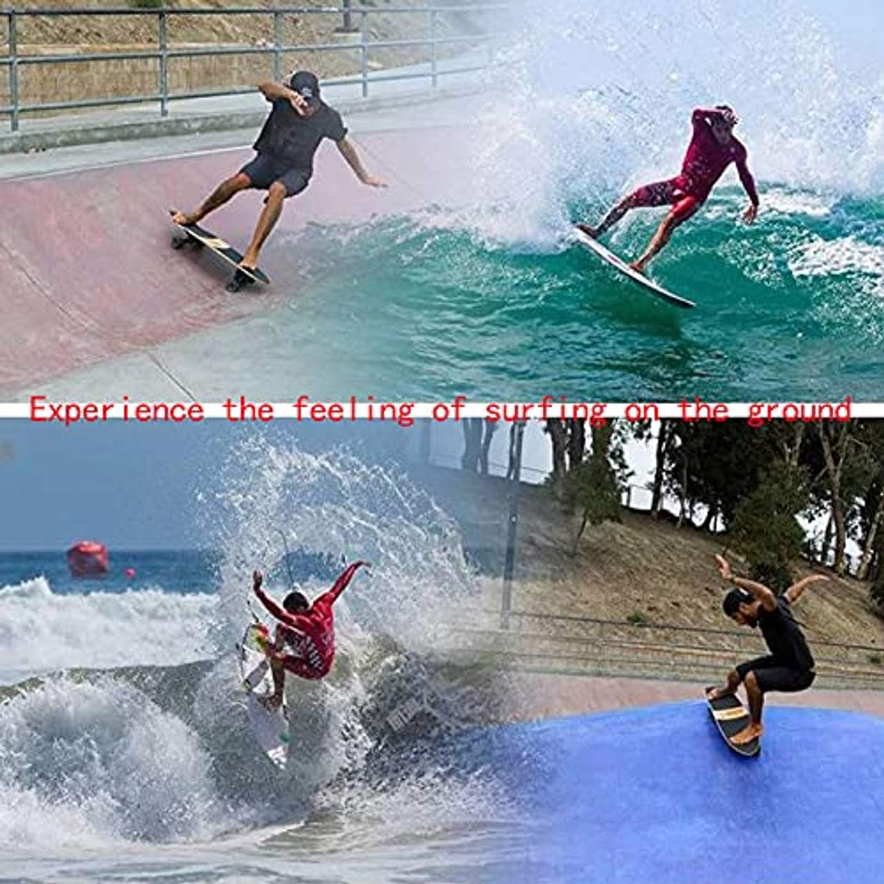 Carver Skateboard Pumping Cruiser Surfskate Deck Komplettes