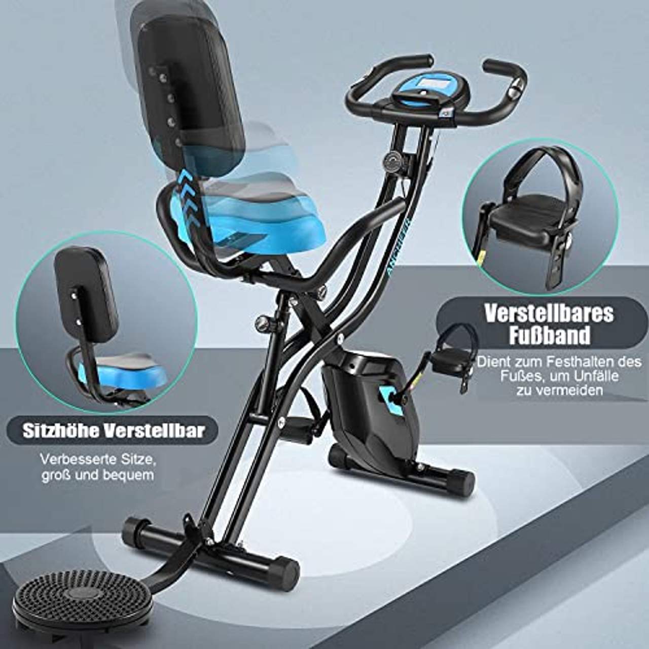 ANCHEER F-Bike mit APP-Anschluss
