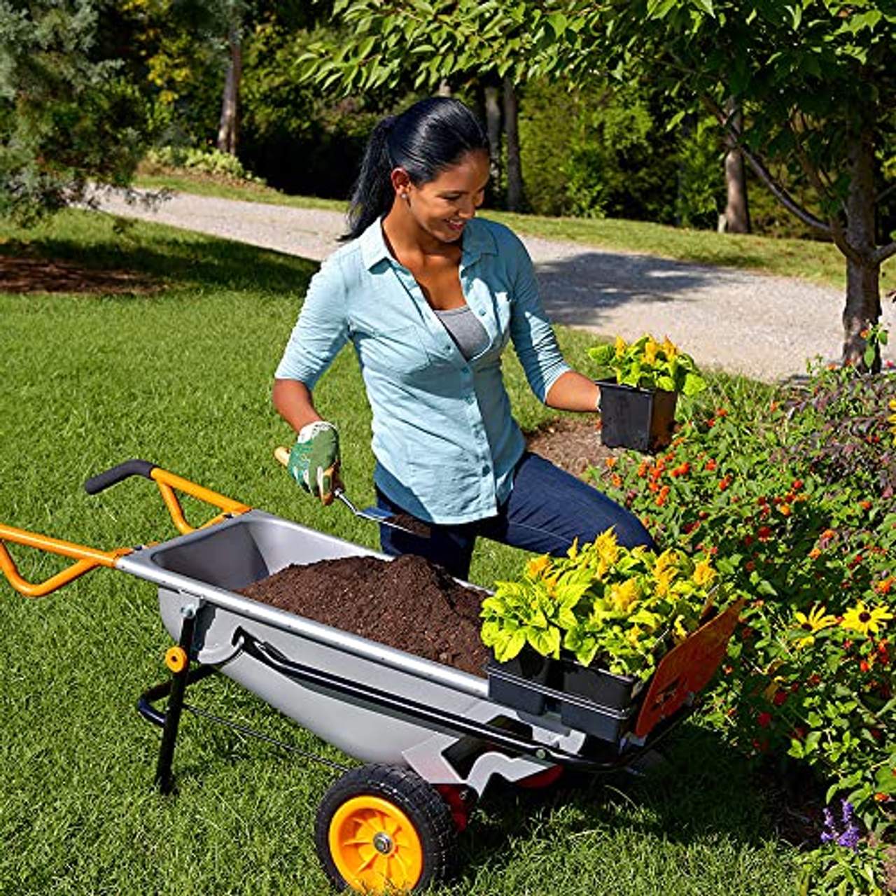 WORX WG050 Aerocart Multifunktions-Schubkarre