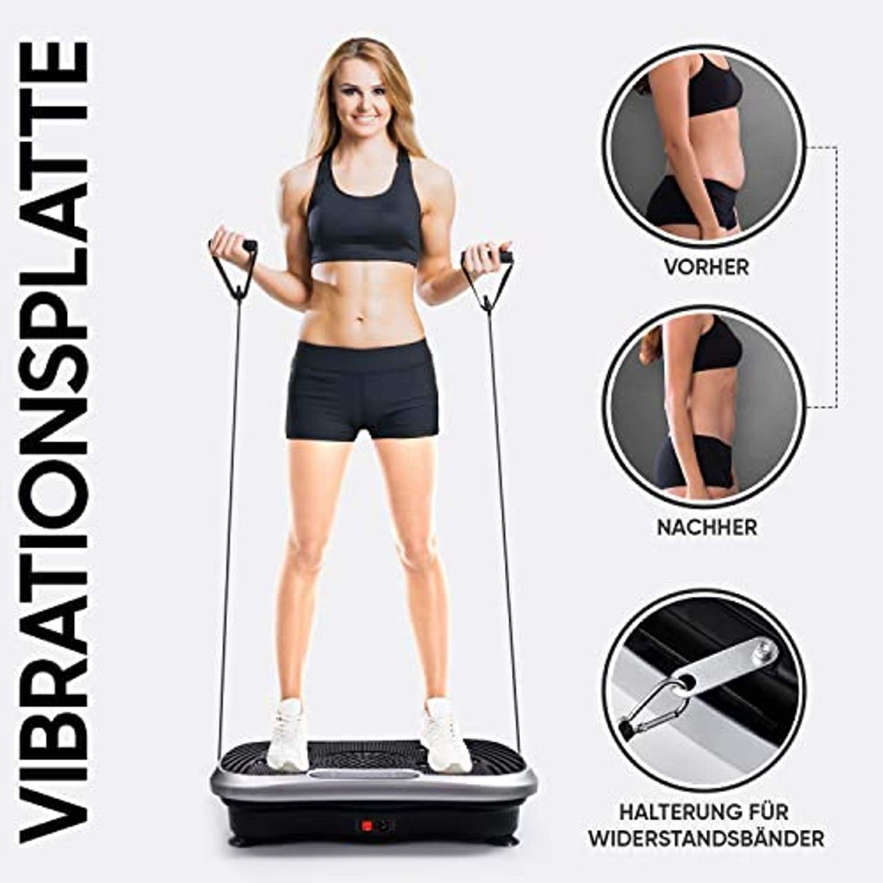 WeightWorld Vibrationsplatte Ganzkörpertraining & Fitness
