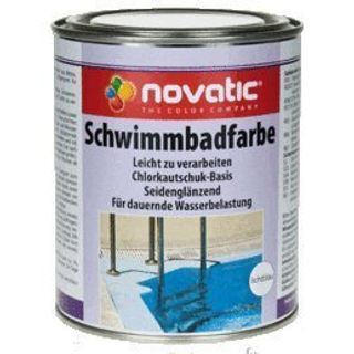 Novatic Schwimmbadfarbe Blau 750ml