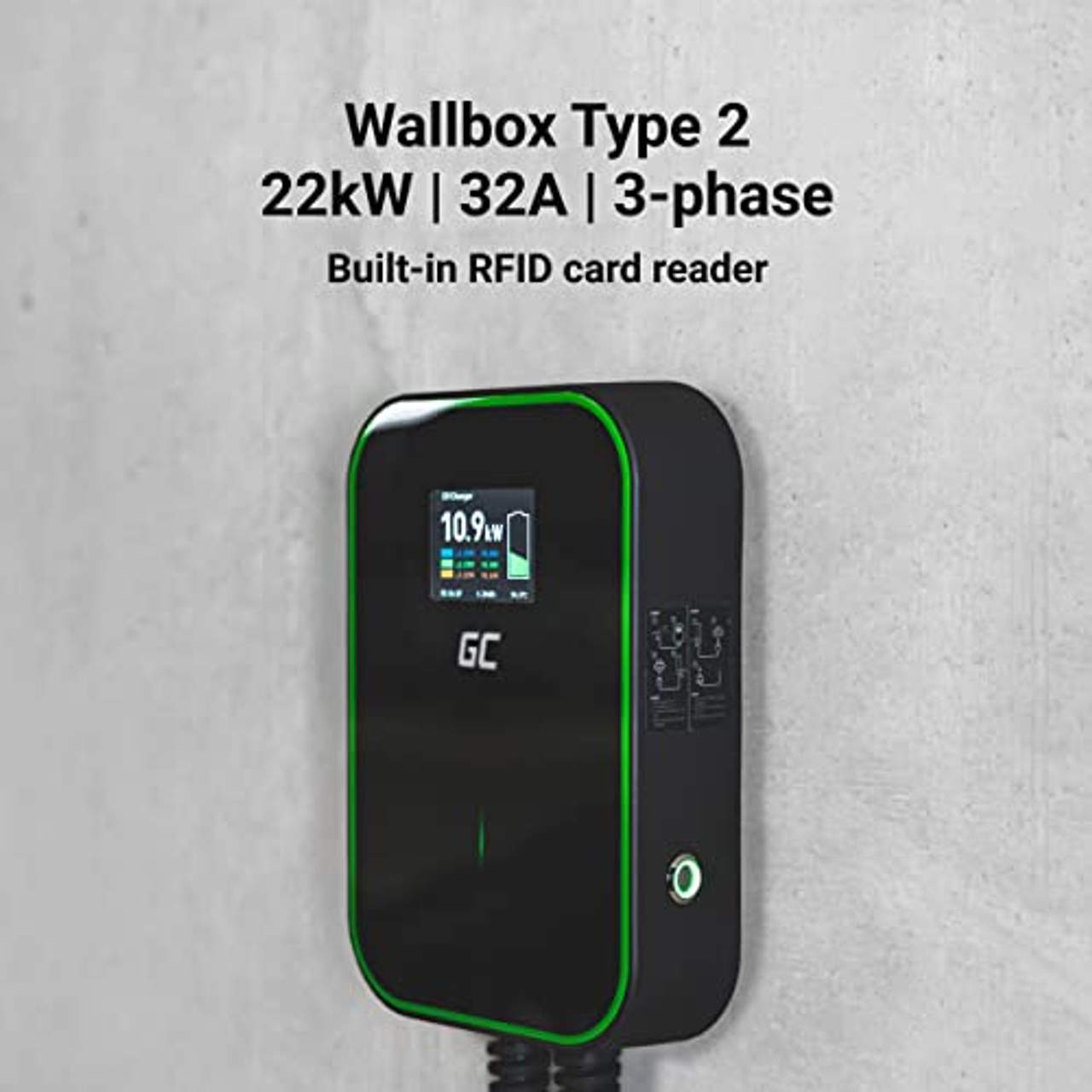 Green Cell GC EV PowerBox Ladegerät Wallbox
