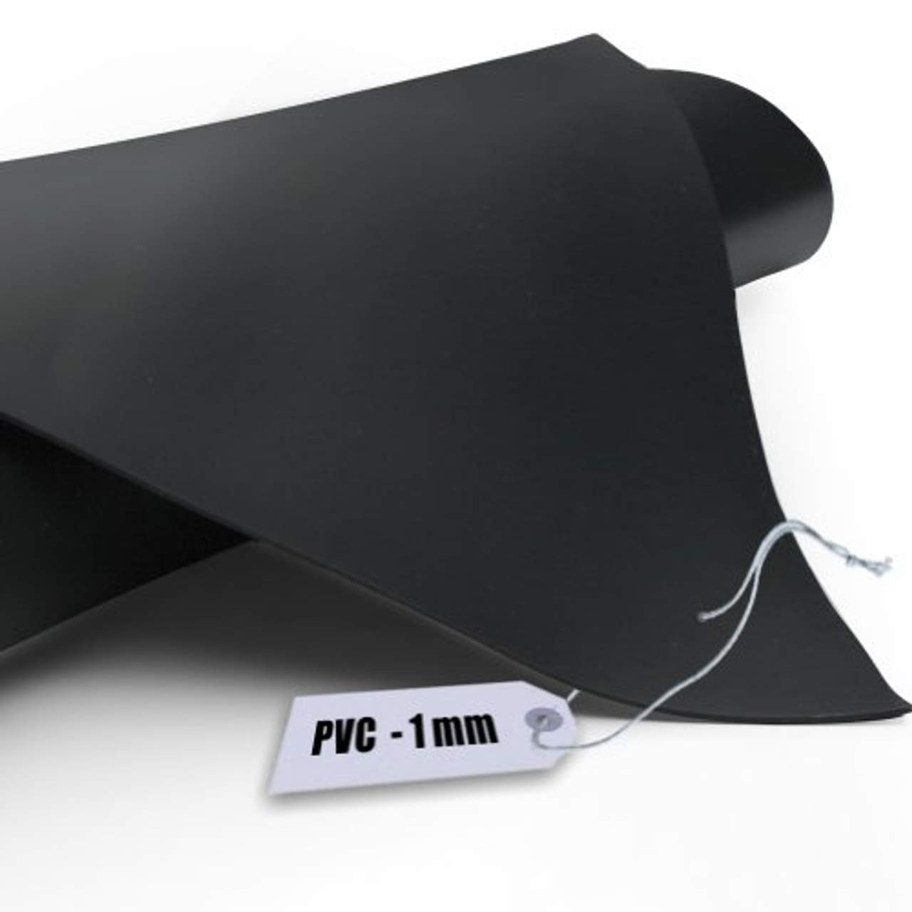 Teichfolie PVC 1mm schwarz in 4m x 4m