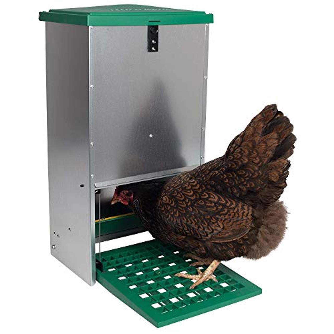 Futterautomat für Geflügel Hühner Wachtel Futtertrog Futterspender Geflügelzucht 