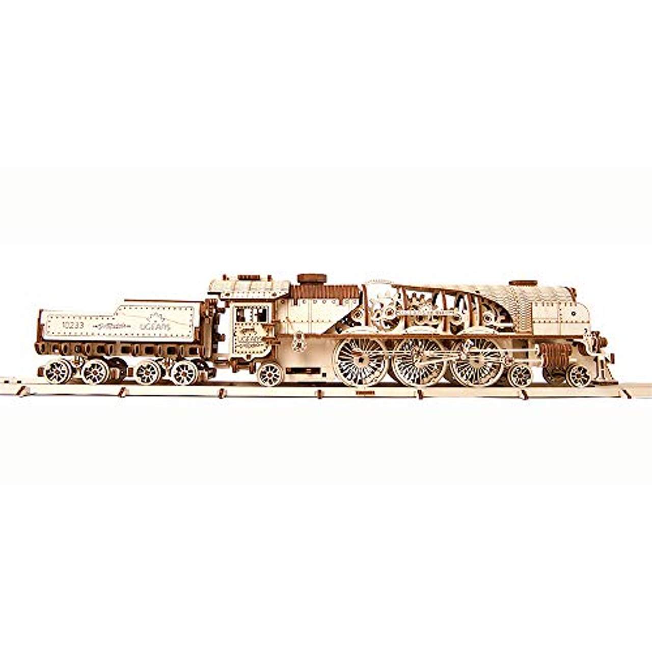 UGEARS 3D Puzzle Express Dampflokomotive Holzpuzzle Modellbau