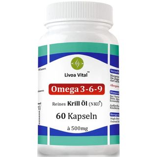 NKO Krillöl Omega 3-6-9 Kapseln Hochdosiert