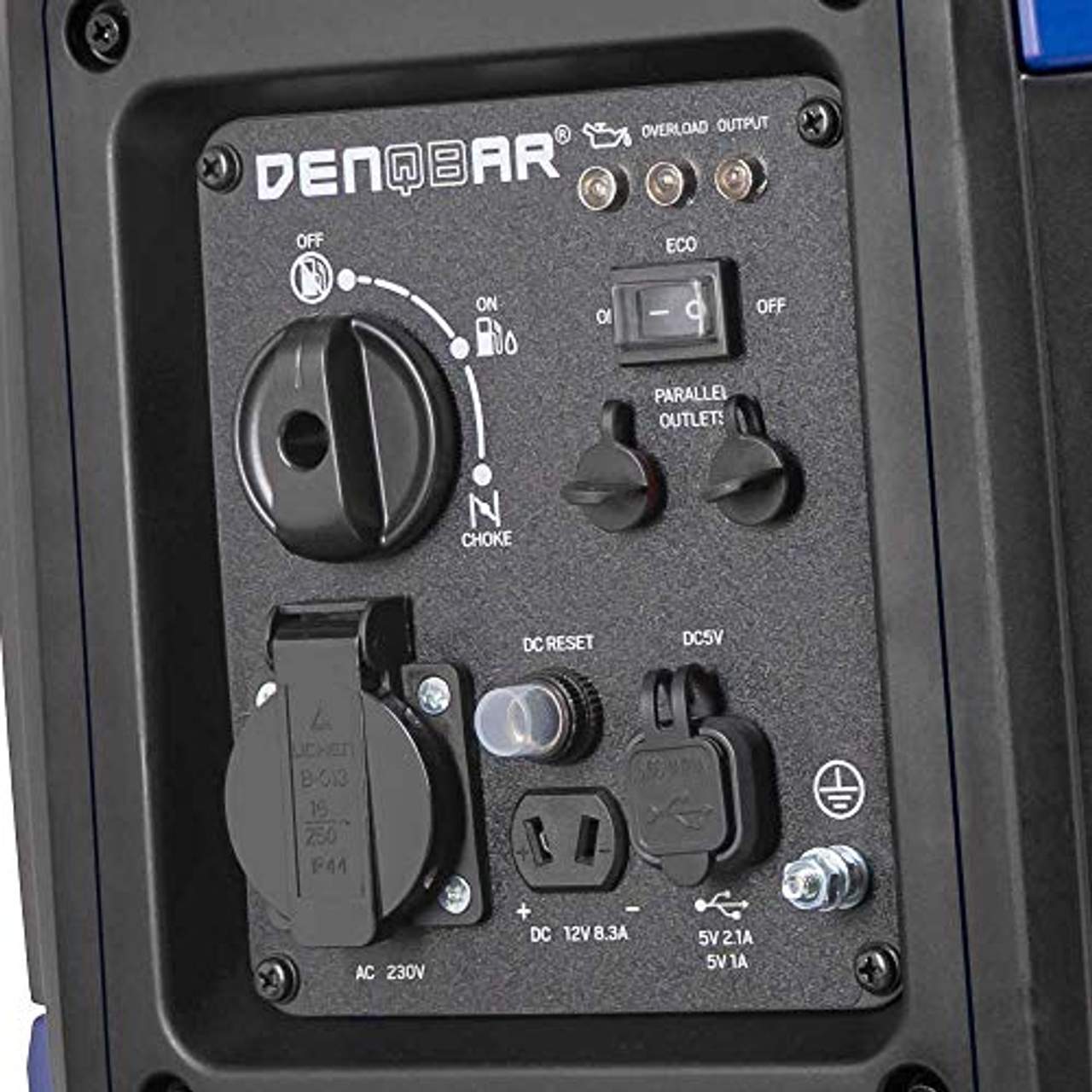 Denqbar 2000 W Inverter Stromerzeuger Notstromaggregat 