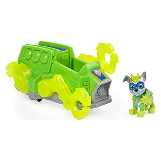PAW Patrol Mighty Pups Charged Up Rocky's Deluxe-Fahrzeug