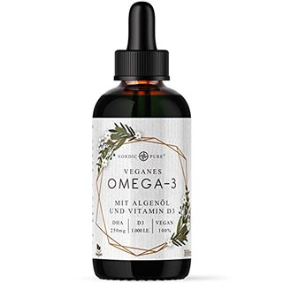Veganes Omega 3 Algenöl Präparat