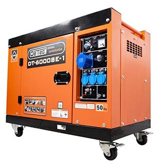 DeTec DT-6000SE-1-1-Phasen Diesel Stromgenerator