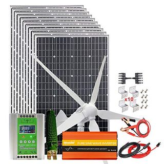 Giosolar 2000 W Wind-Solar-Kit