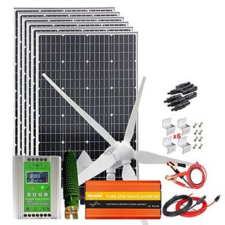 Giosolar 1600 W Wind-Solar-Kit