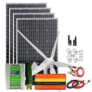 Giosolar 1400 W Wind-Solar-Kit