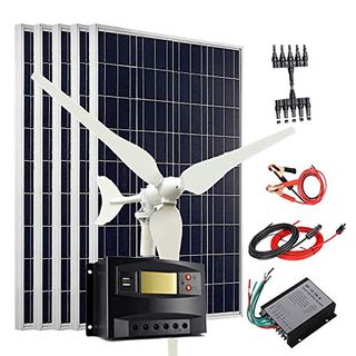 600W Solar Wind Hybrid System: 100W Windturbinengenerator