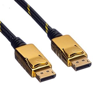 ROLINE Gold Displayport Kabel I DP Monitorkabel 2m