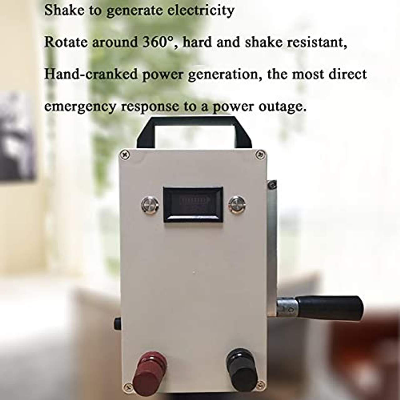 CHIXIA Tragbar Handkurbel Generator 150w Notstrom-ladegerät USB-Ausgang