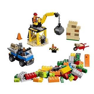LEGO Juniors 10667 Starter Steinebox Baustelle