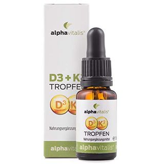 alphavitalis Vitamin D3 K2 Tropfen hochdosiert & laborgeprüft
