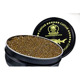 Kaviar Imperial Auslese 50g mit leichtem und raffiniert buttrigem Geschmack