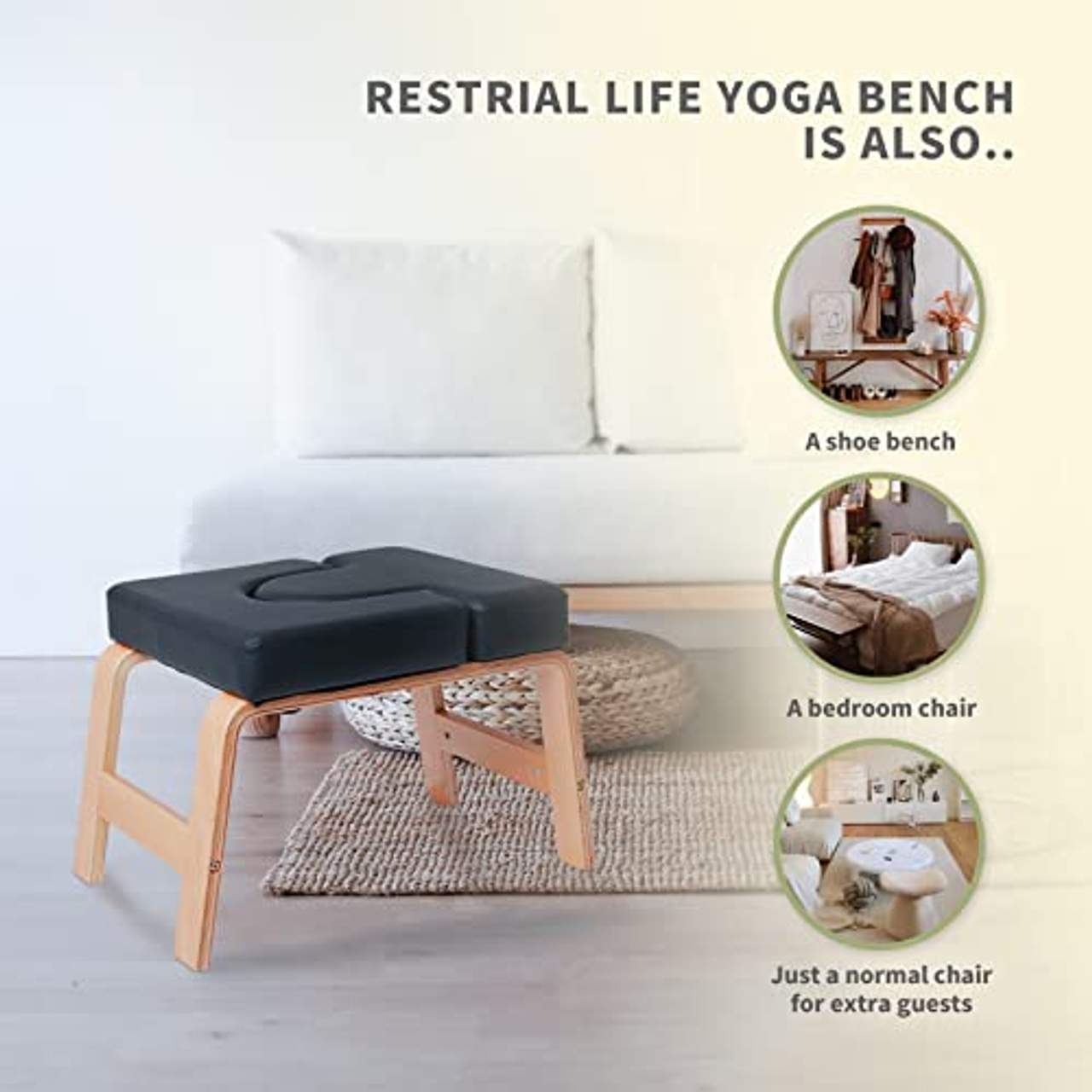 Restrial Life Yoga Headstand Bench-Stand Yoga Stuhl