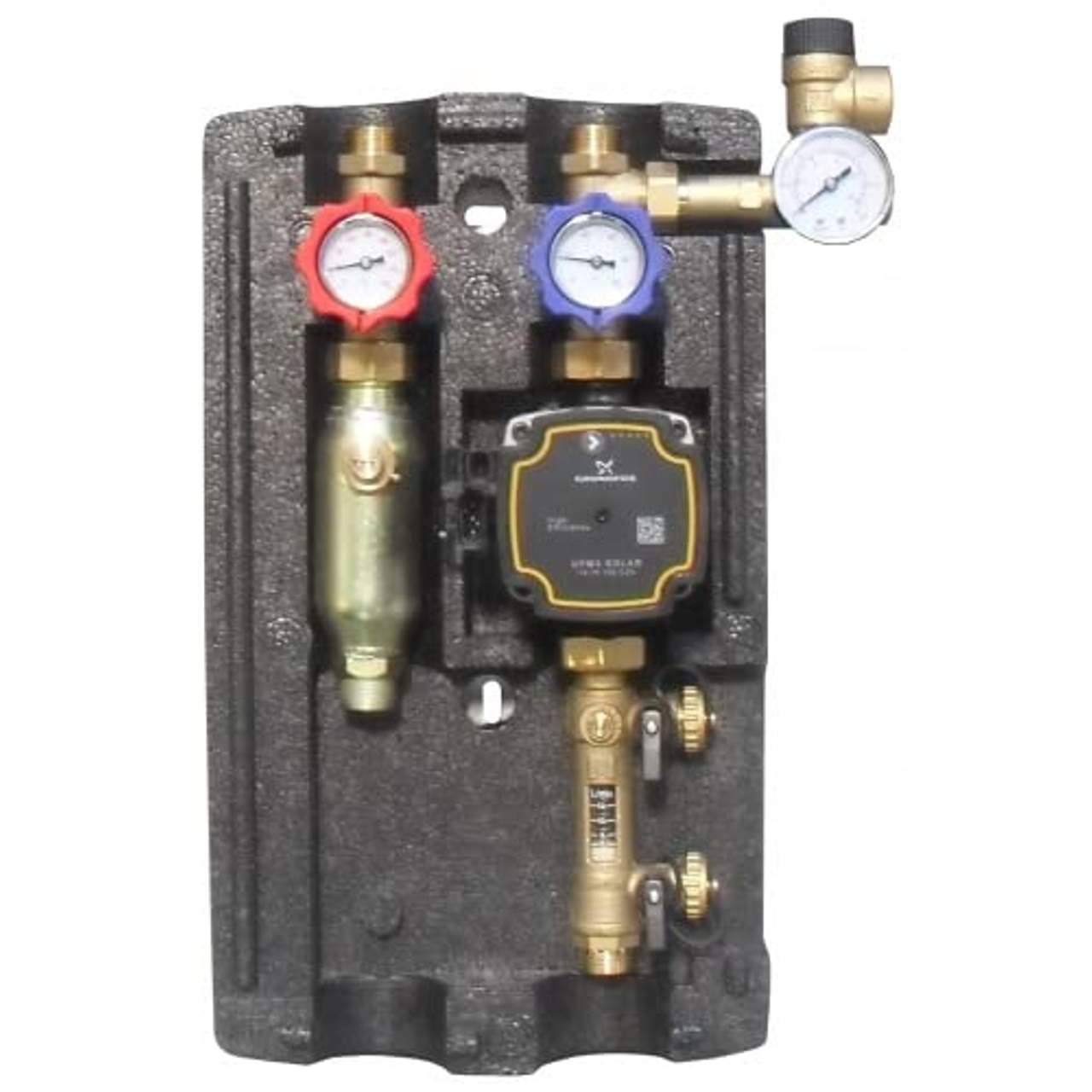 Solaranlage Warmwasser Solarpaket 4 Kollektoren Speicher