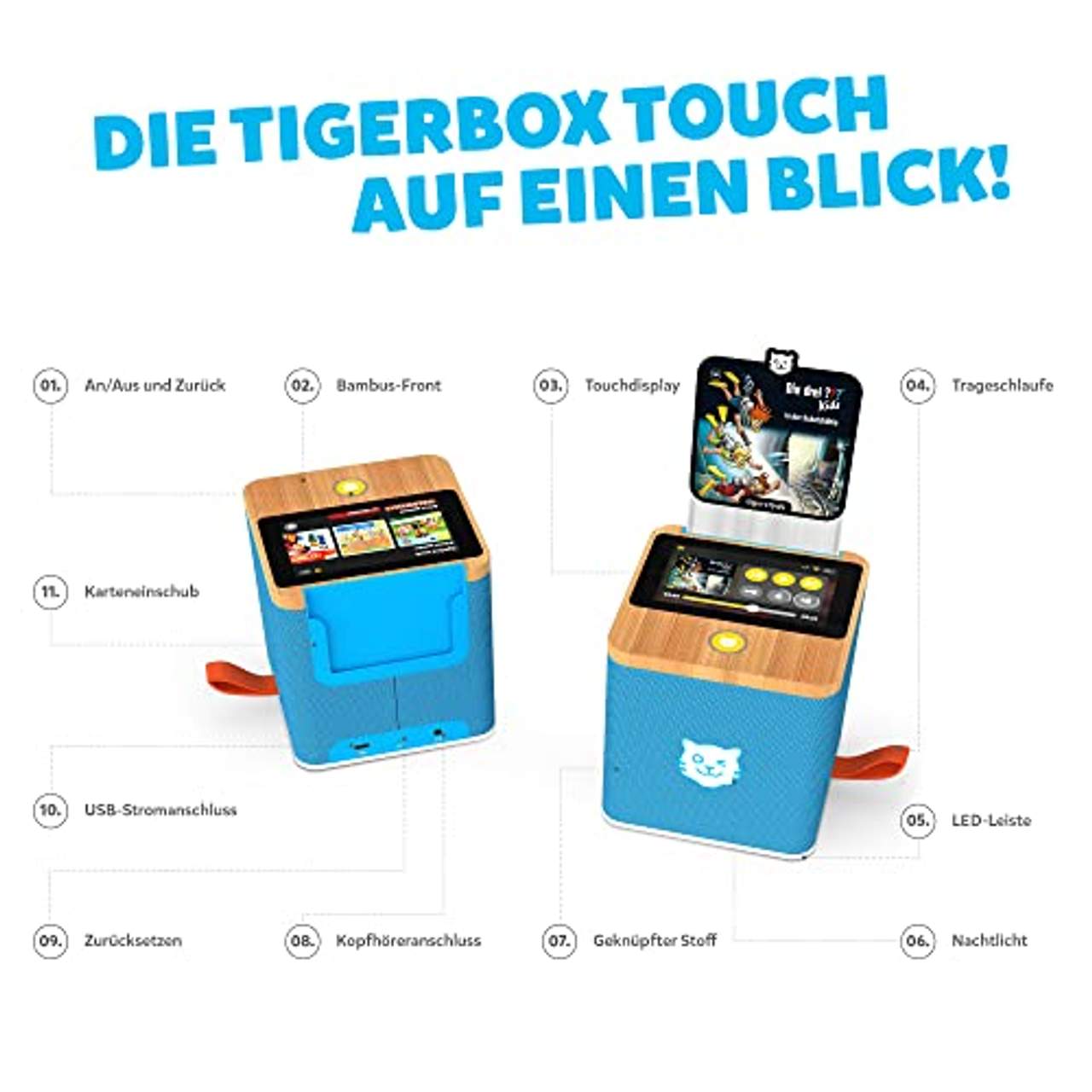 tigermedia  Exklusives Starterset-Bundle "Detektive" enthält Tigerbox