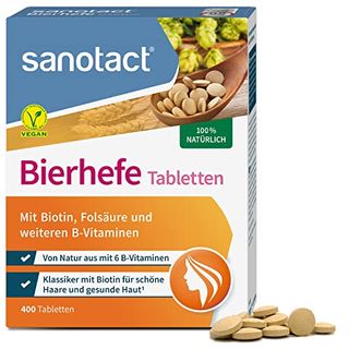 sanotact Bierhefe Tabletten 400 Tabletten