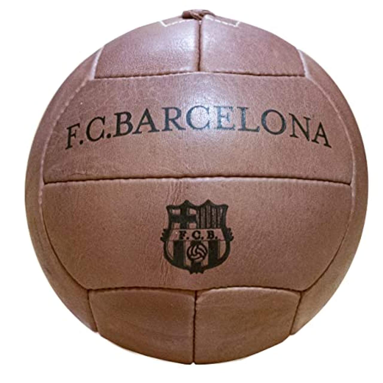 FC Barcelona Vintage Ball aus echtem Leder