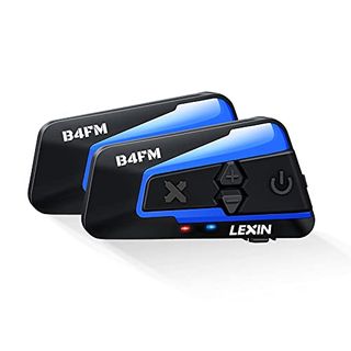 LEXIN B4FM Motorrad Bluetooth Headset 2Stück