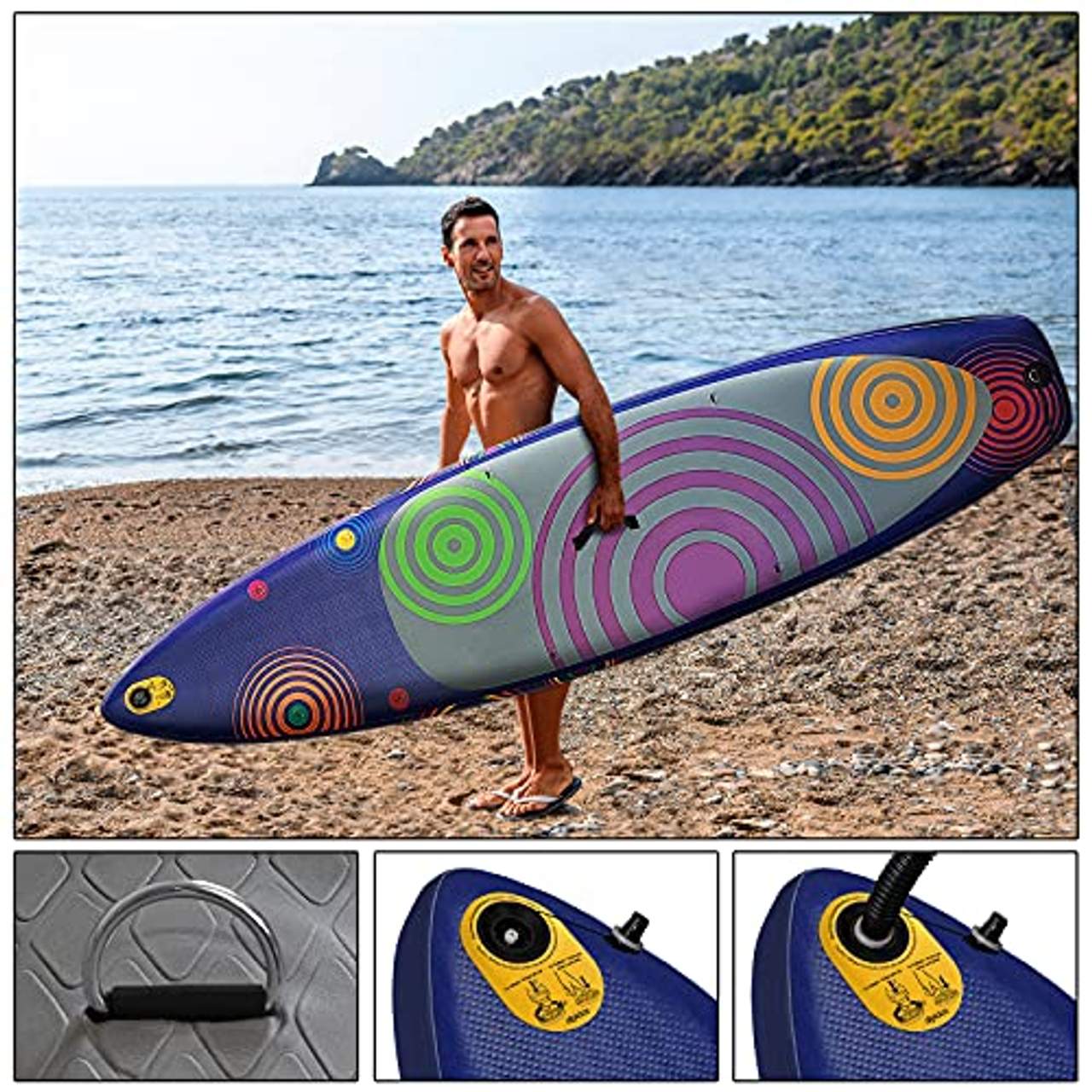 ALPIDEX Stand Up Paddle Set SUP 305/320 max