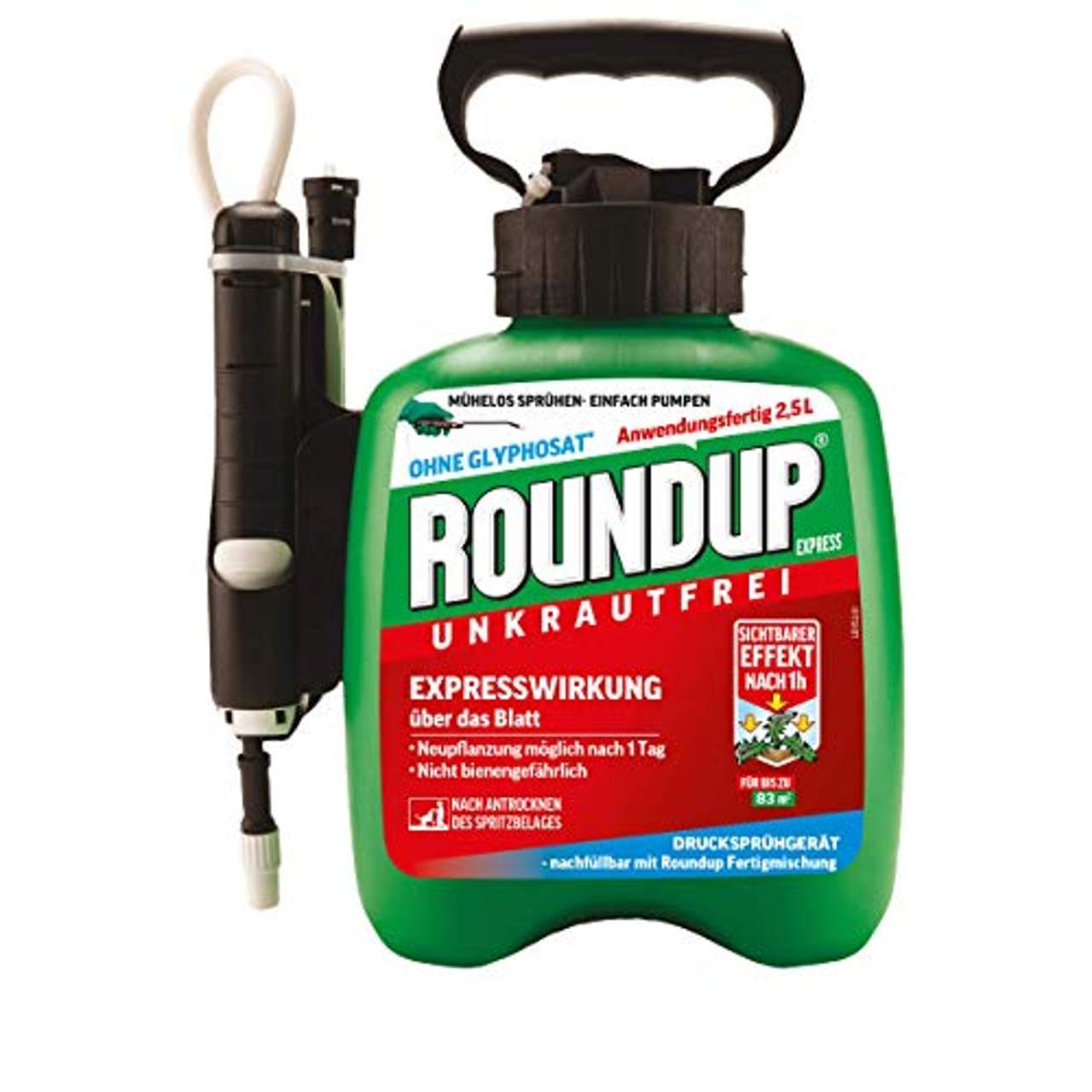 Roundup Express Fertigmischung im Drucksprüher