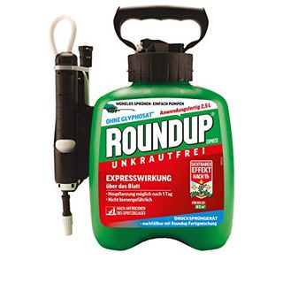 Roundup Express Fertigmischung im Drucksprüher