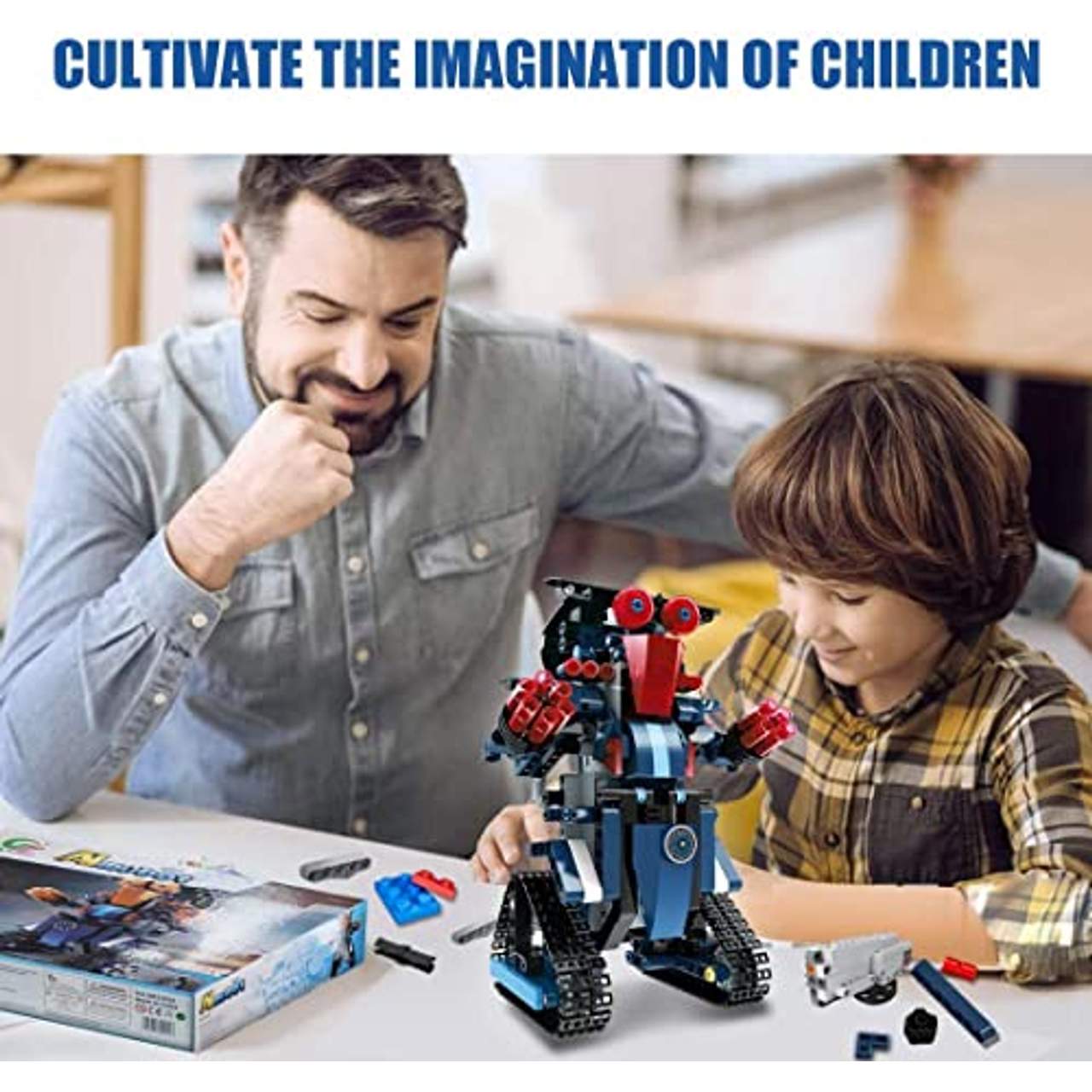 Baustein Roboter Spielzeug Kinder