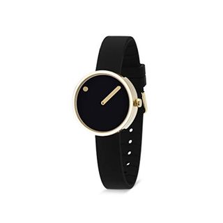 Picto Damen-Armbanduhr 30 mm goldfarben