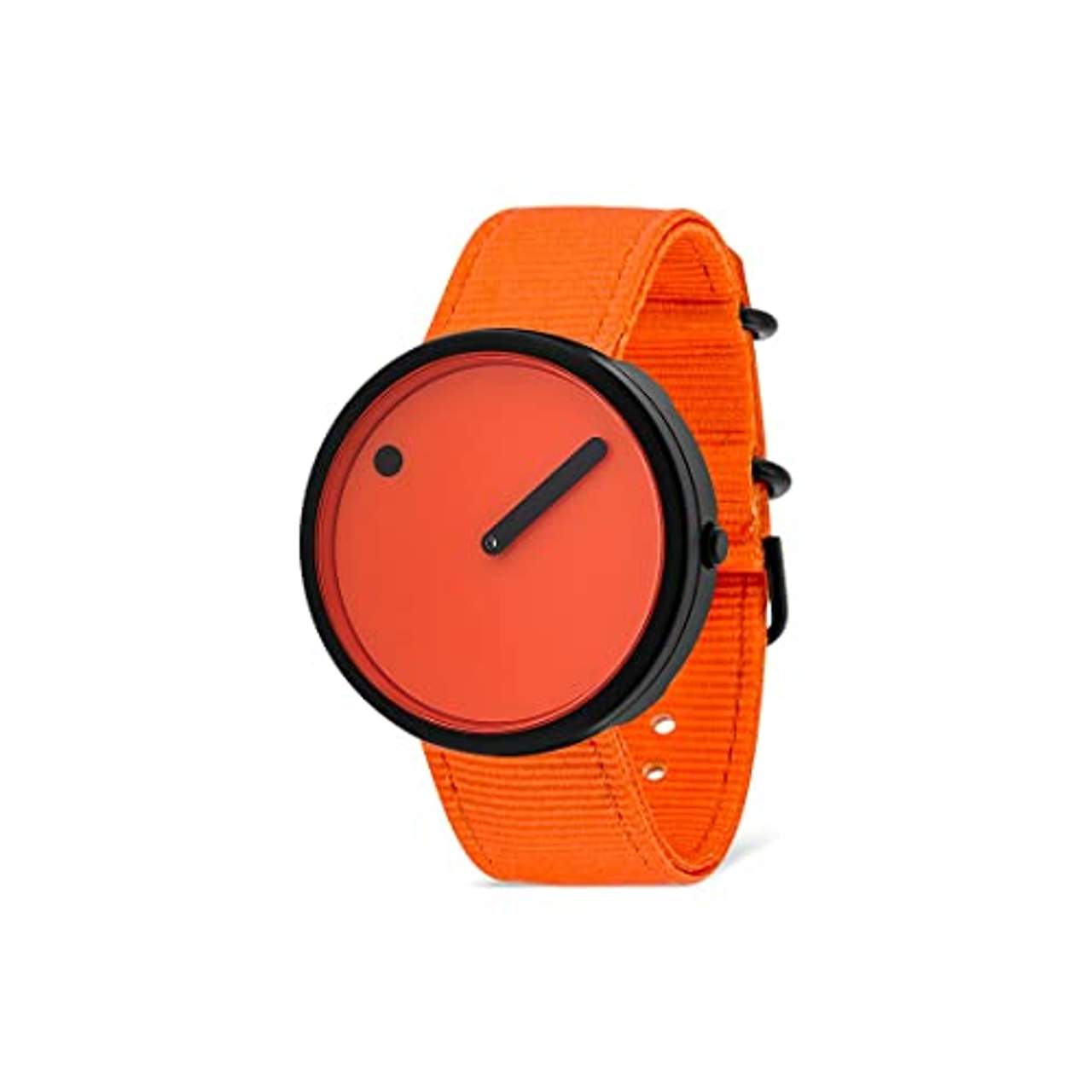 Picto Unisex-Uhren Analog Quarz One Size Orange  
