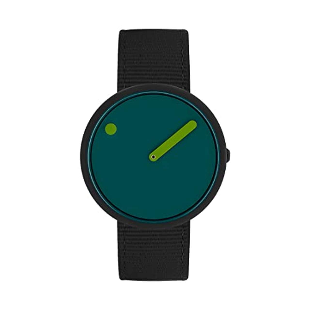 Picto Unisex-Uhren Analog Quarz One Size Schwarz