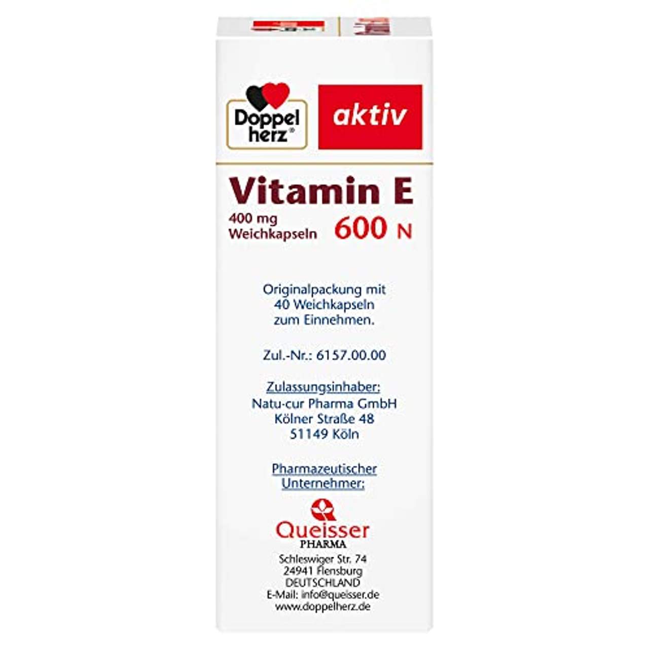 Doppelherz Vitamin E 600 N Weichkapseln