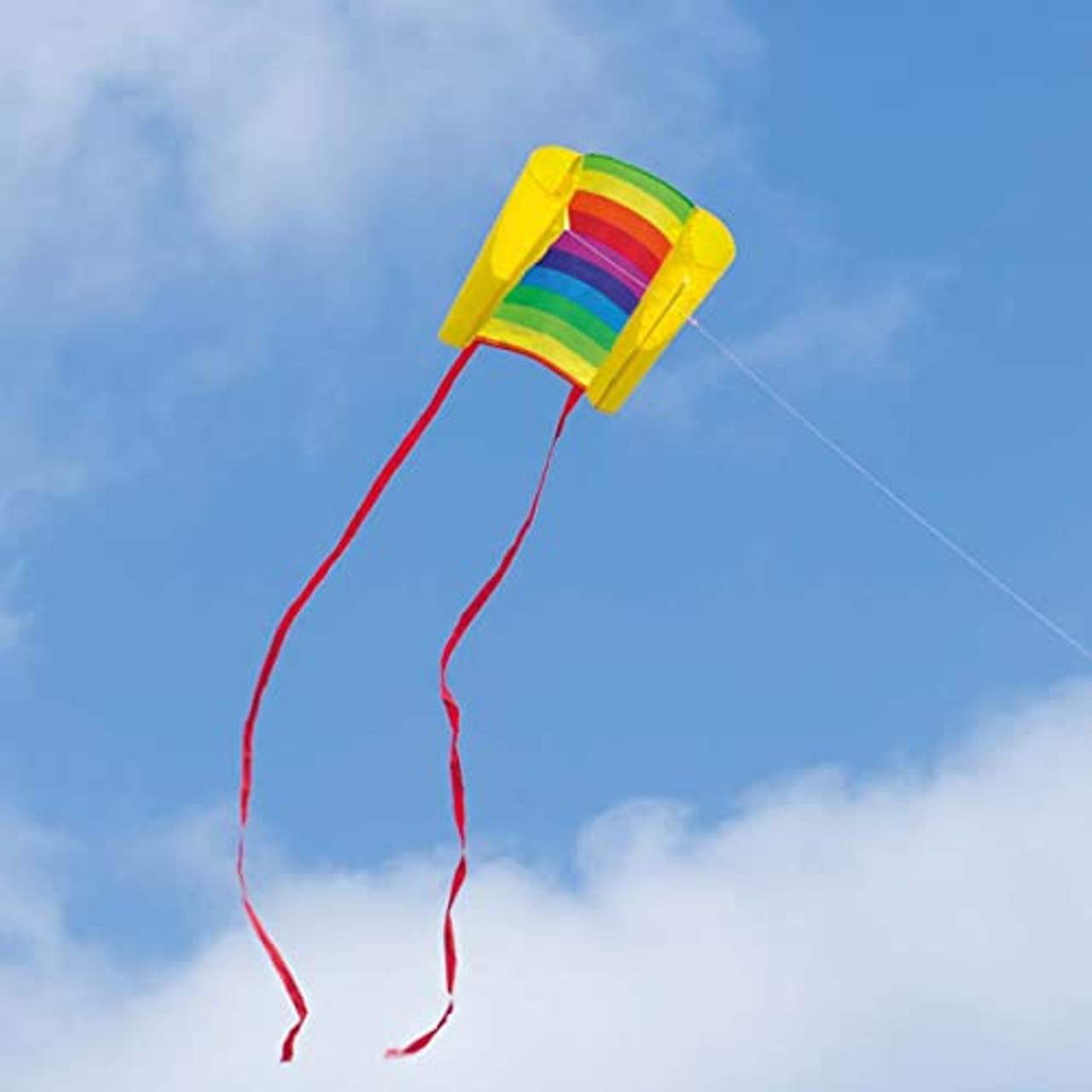 CIM Drachenset Lucky Power Hawk Rainbow & Beach Kite Rainbow