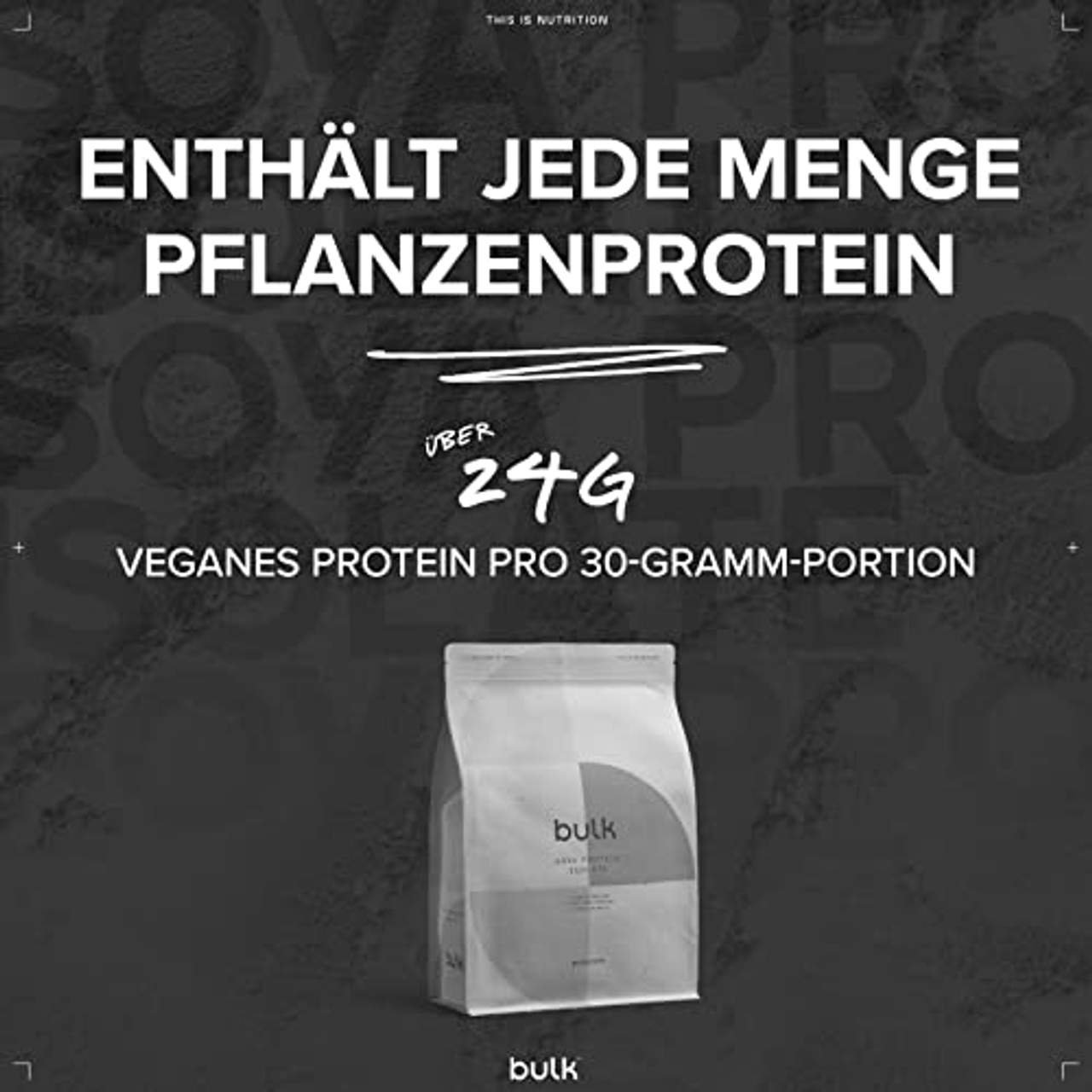 Bulk Soja-Protein Isolat Veganes Eiweißpulver